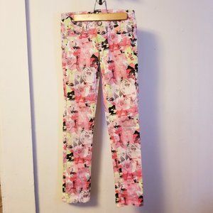 Justice Floral Jean Pant